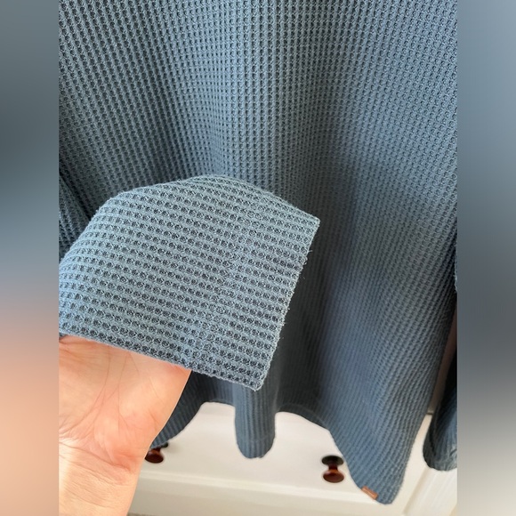 L.L. Bean Waffle Knit Cowl Neck - Picture 5 of 10